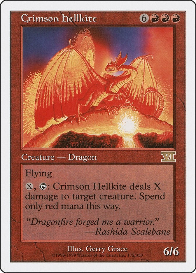 Image for Crimson Hellkite (172) - Magic: The Gathering