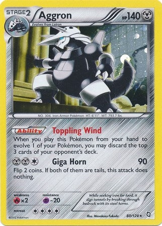 Aggron - 80/124 (Cosmos Holo) (080/124)