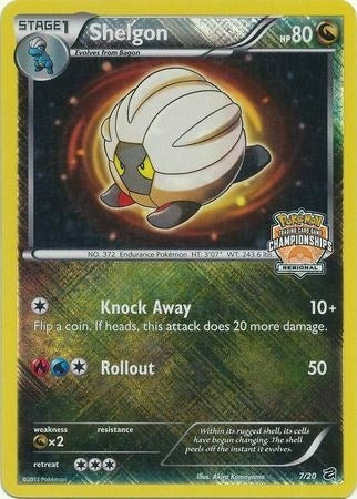 Image for Shelgon - 7/20 (Regional Championships) (007/020) - Pokemon