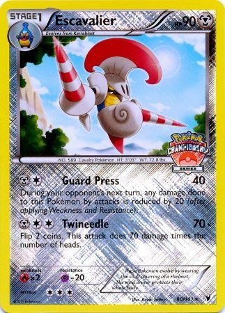 Image for Escavalier - 80/101 (Championship Series) (080/101) - Pokemon