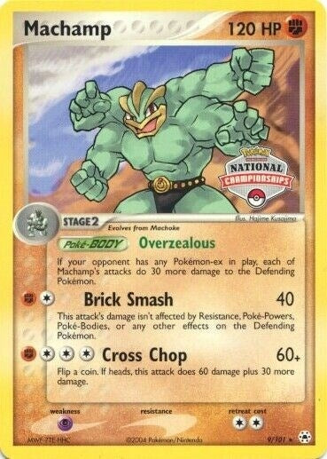 Image for Machamp - 9/101 (National Championships) (009/101) - Pokemon