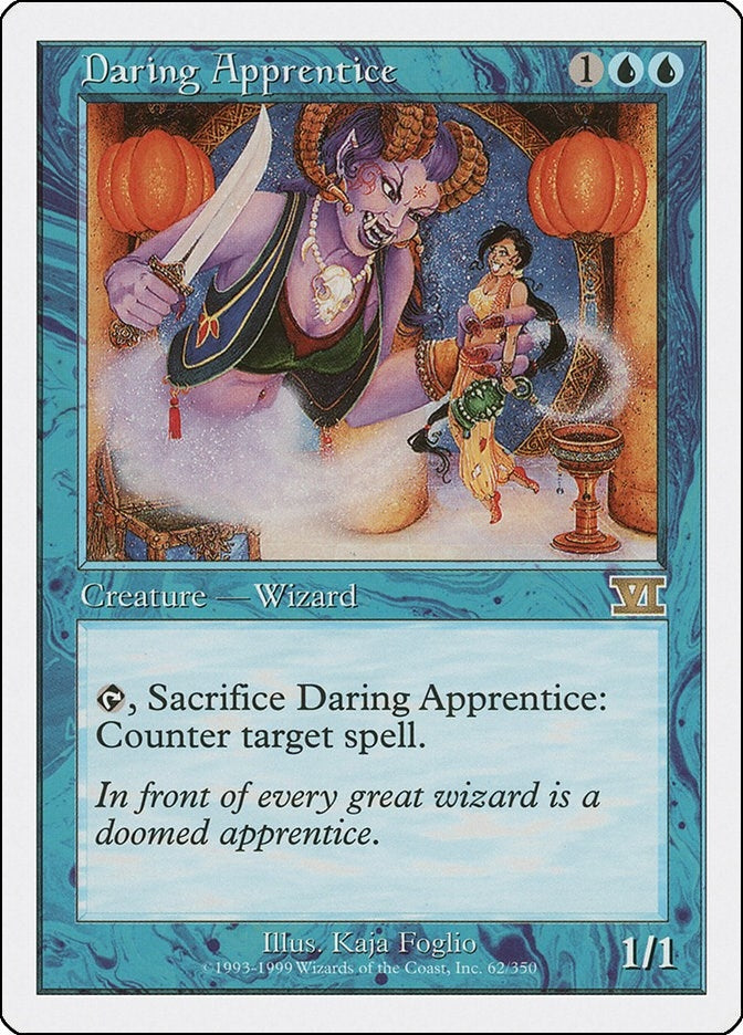 Image for Daring Apprentice (62) - Magic: The Gathering