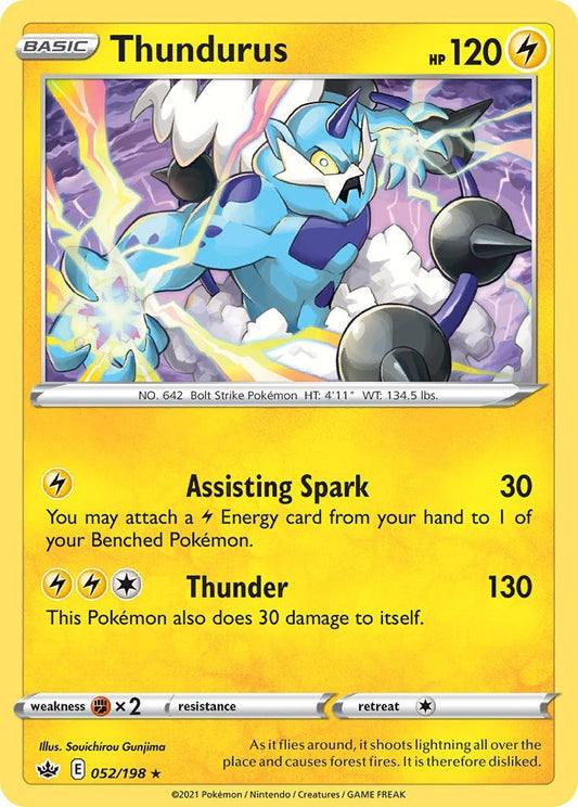 Image for Thundurus (052/198) - Pokemon
