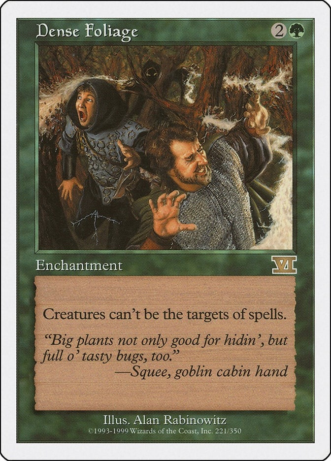 Image for Dense Foliage (221) - Magic: The Gathering