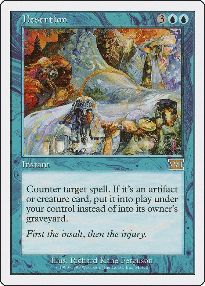 Image for Desertion (64) - Magic: The Gathering
