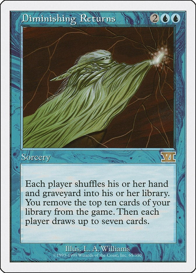 Image for Diminishing Returns (65) - Magic: The Gathering