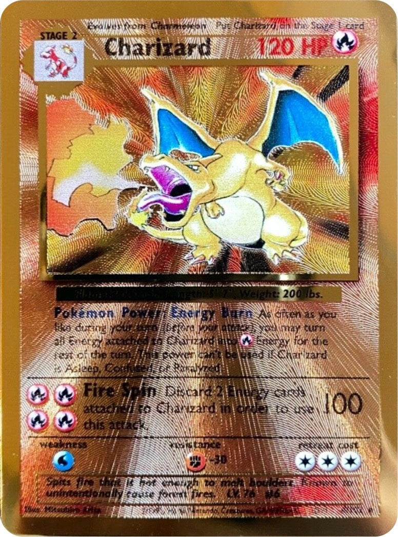 Image for Charizard (Celebrations Metal Card) (004/102) - Pokemon