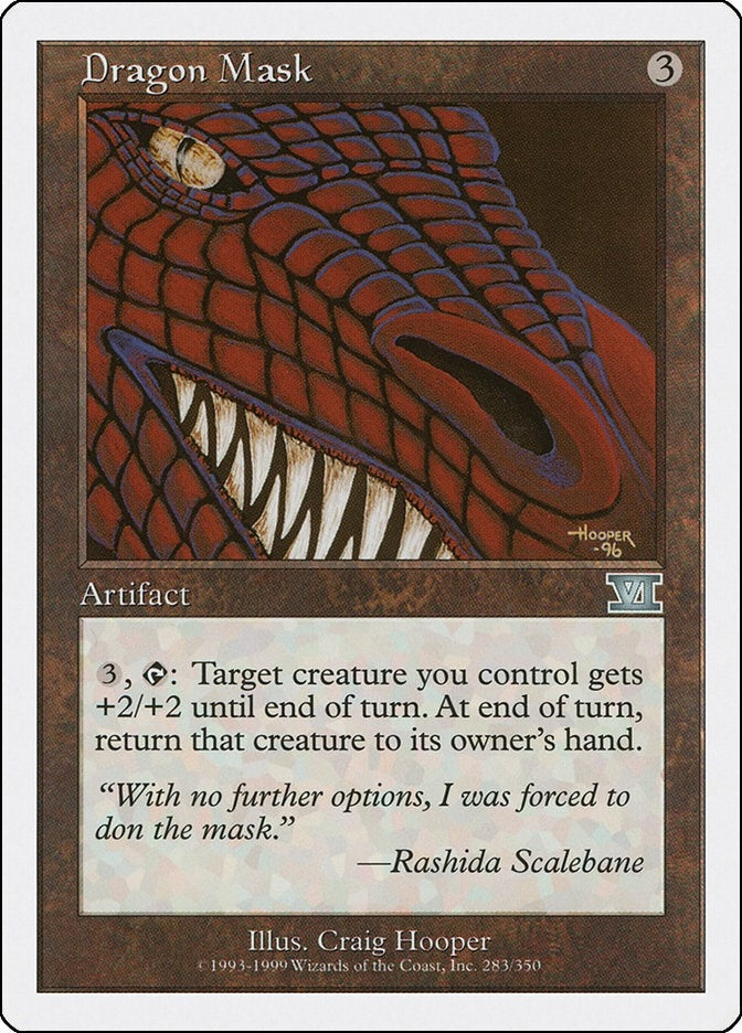 Image for Dragon Mask (283) - Magic: The Gathering