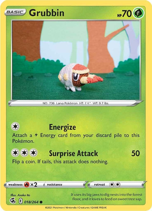 Image for Grubbin (018/264) - Pokemon
