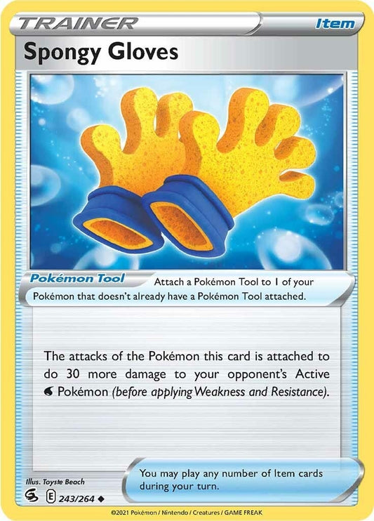 Image for Spongy Gloves (243/264) - Pokemon