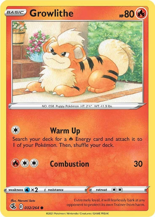 Image for Growlithe (032/264) - Pokemon