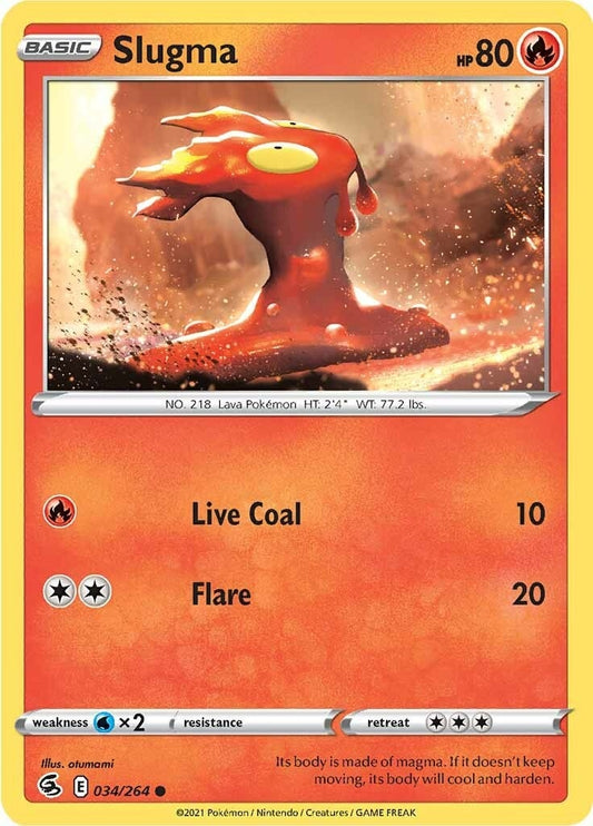 Image for Slugma (034/264) - Pokemon