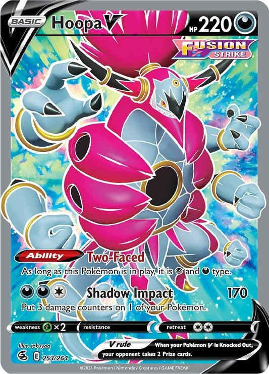 Image for Hoopa V (Full Art) (253/264) - Pokemon