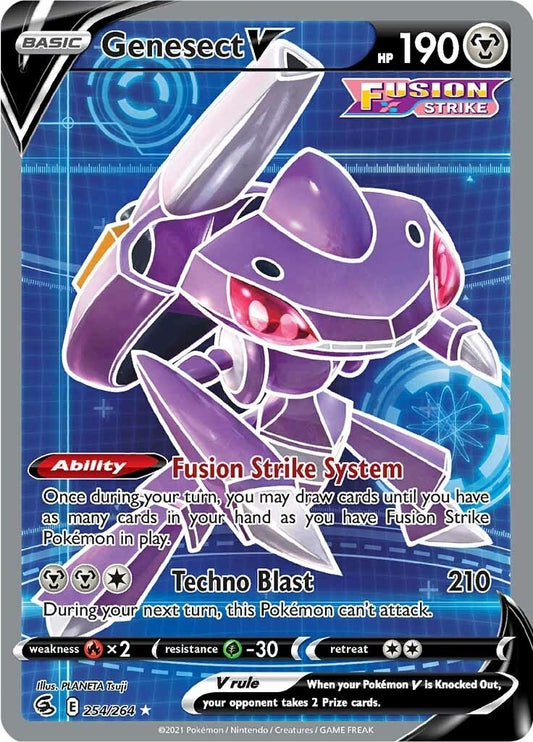 Image for Genesect V (Full Art) (254/264) - Pokemon