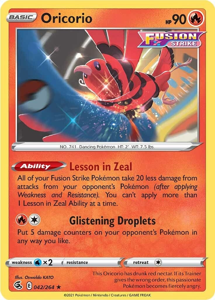 Image for Oricorio (042/264) - Pokemon