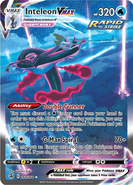 Image for Inteleon VMAX (Alternate Art Secret) (266/264) - Pokemon