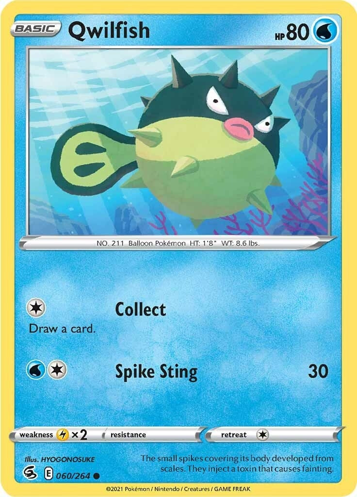 Image for Qwilfish (060/264) - Pokemon
