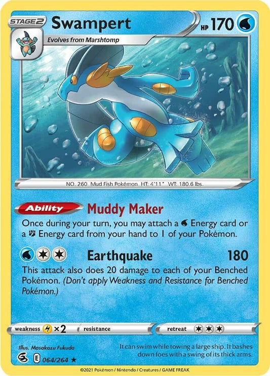 Image for Swampert (064/264) - Pokemon