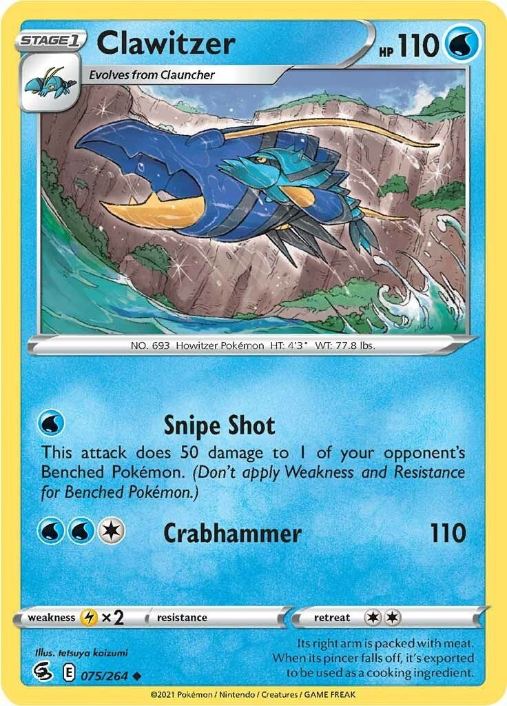 Image for Clawitzer (075/264) - Pokemon