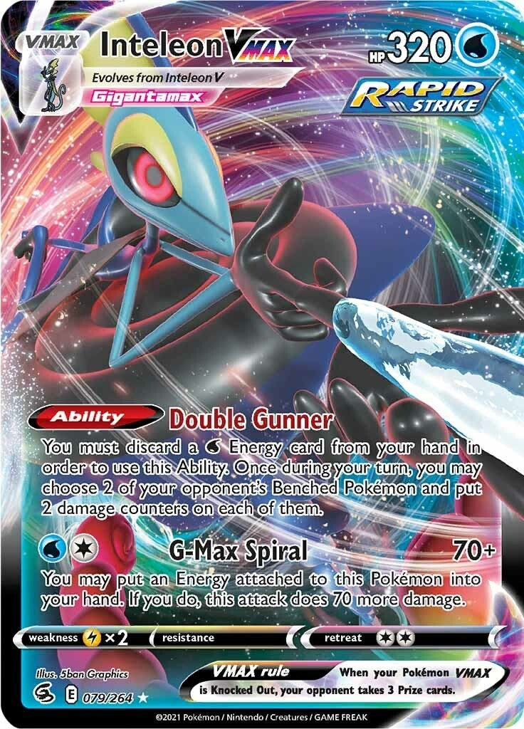 Image for Inteleon VMAX (079/264) - Pokemon