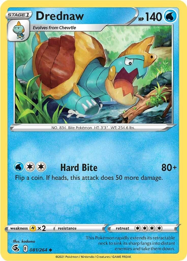 Image for Drednaw (081/264) - Pokemon