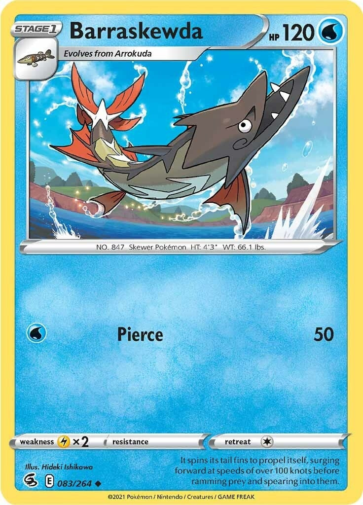 Image for Barraskewda (083/264) - Pokemon