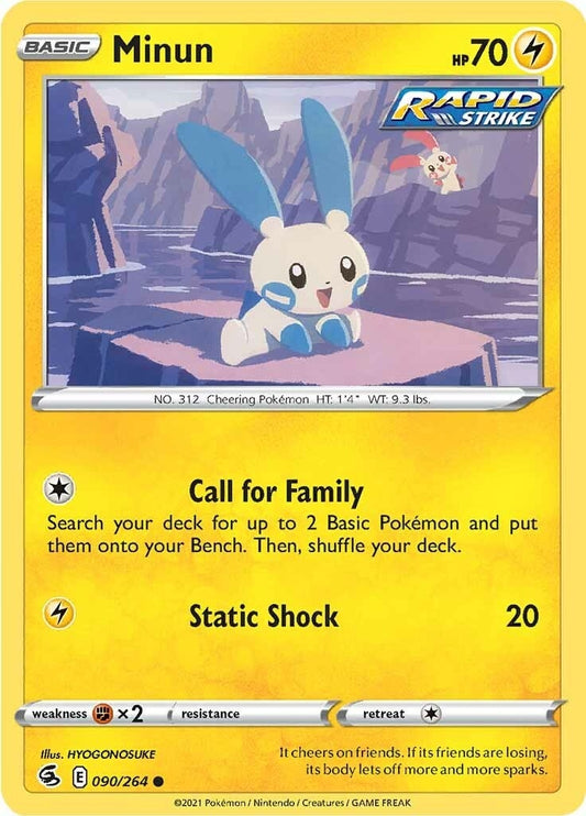 Image for Minun (090/264) - Pokemon