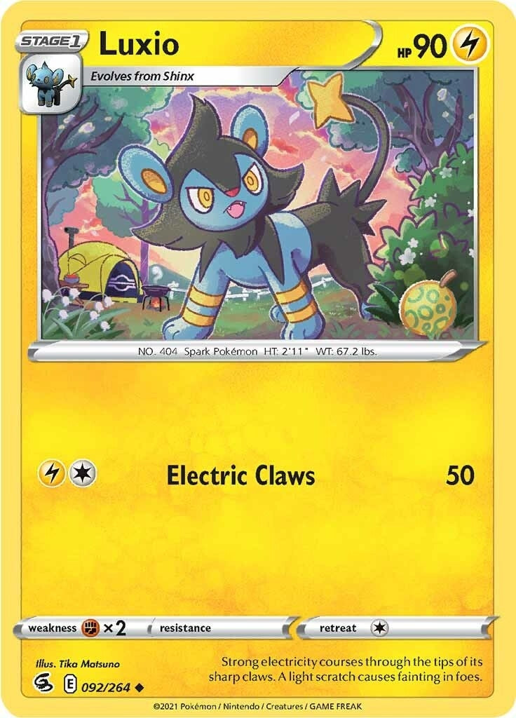 Image for Luxio (092/264) - Pokemon