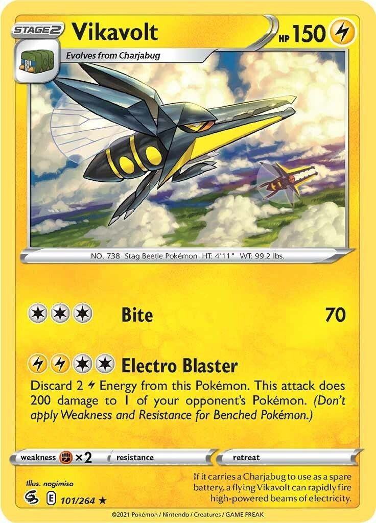 Image for Vikavolt (101/264) - Pokemon