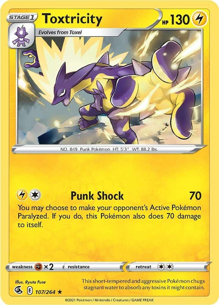 Image for Toxtricity (107) (107/264) - Pokemon