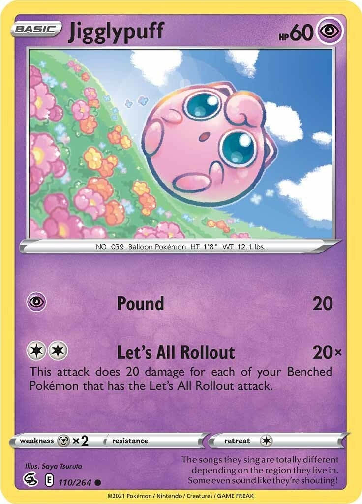 Image for Jigglypuff (110/264) - Pokemon
