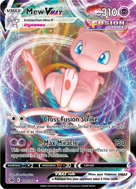 Image for Mew VMAX (114/264) - Pokemon