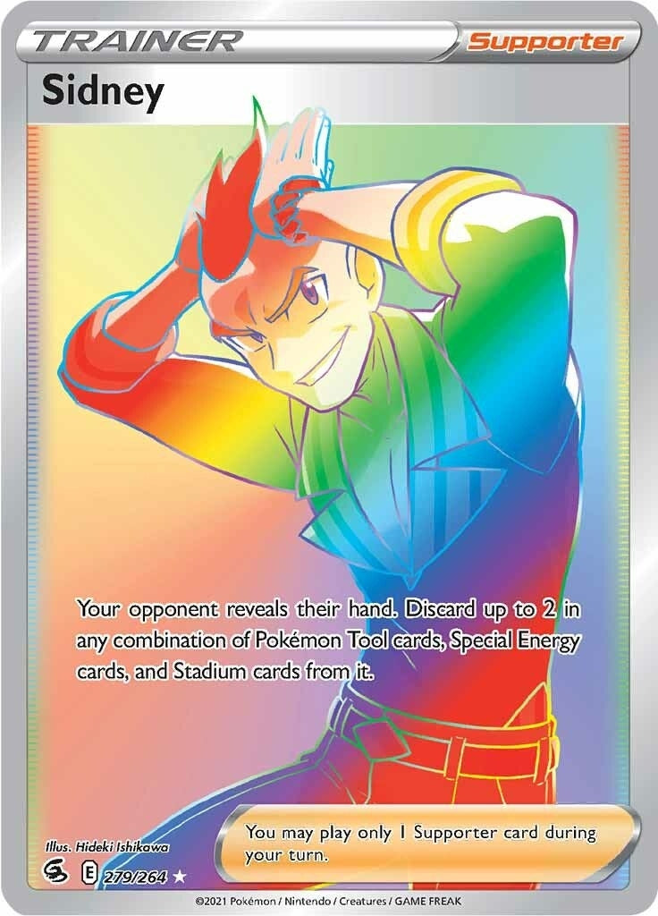 Image for Sidney (Secret) (279/264) - Pokemon