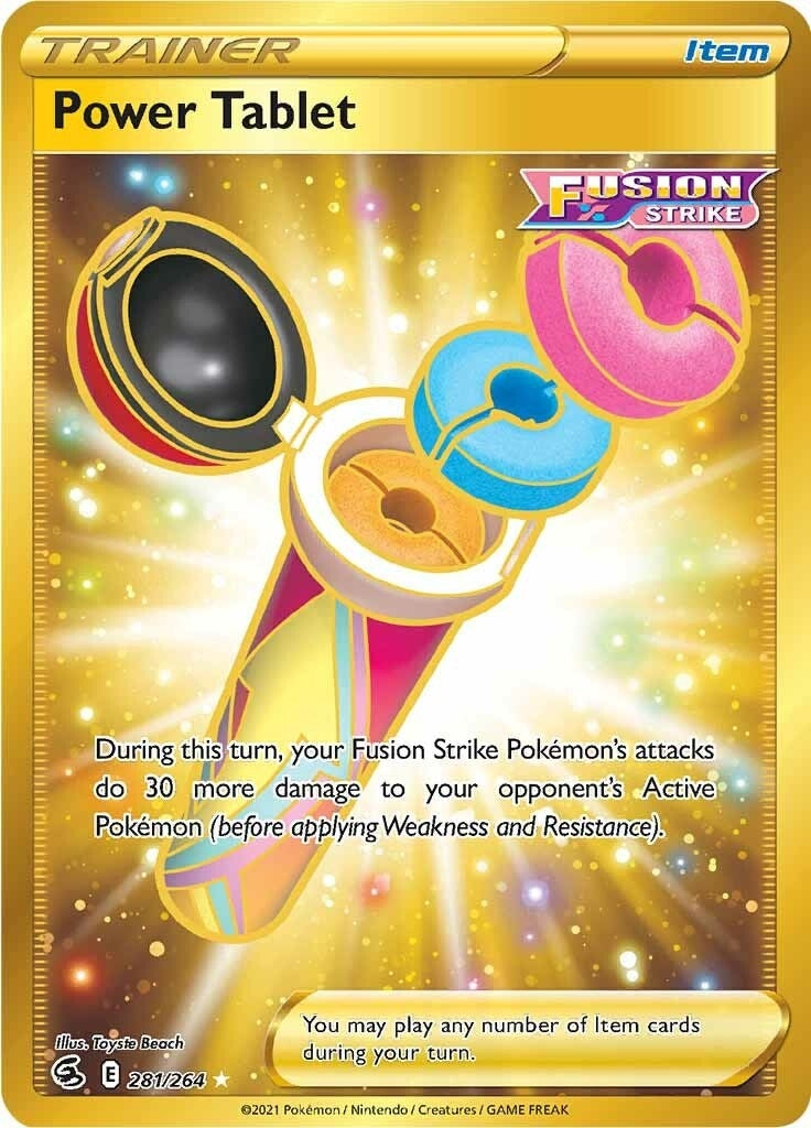 Image for Power Tablet (Secret) (281/264) - Pokemon
