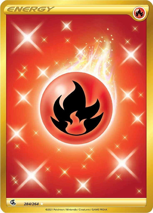 Image for Fire Energy (Secret) (284/264) - Pokemon
