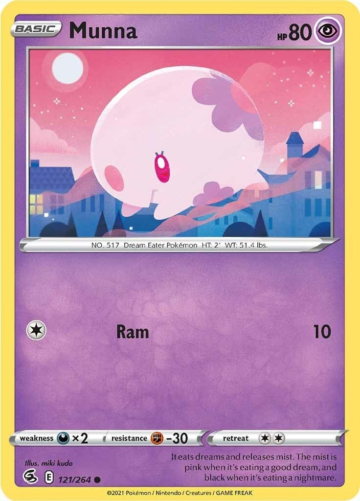 Image for Munna (121/264) - Pokemon