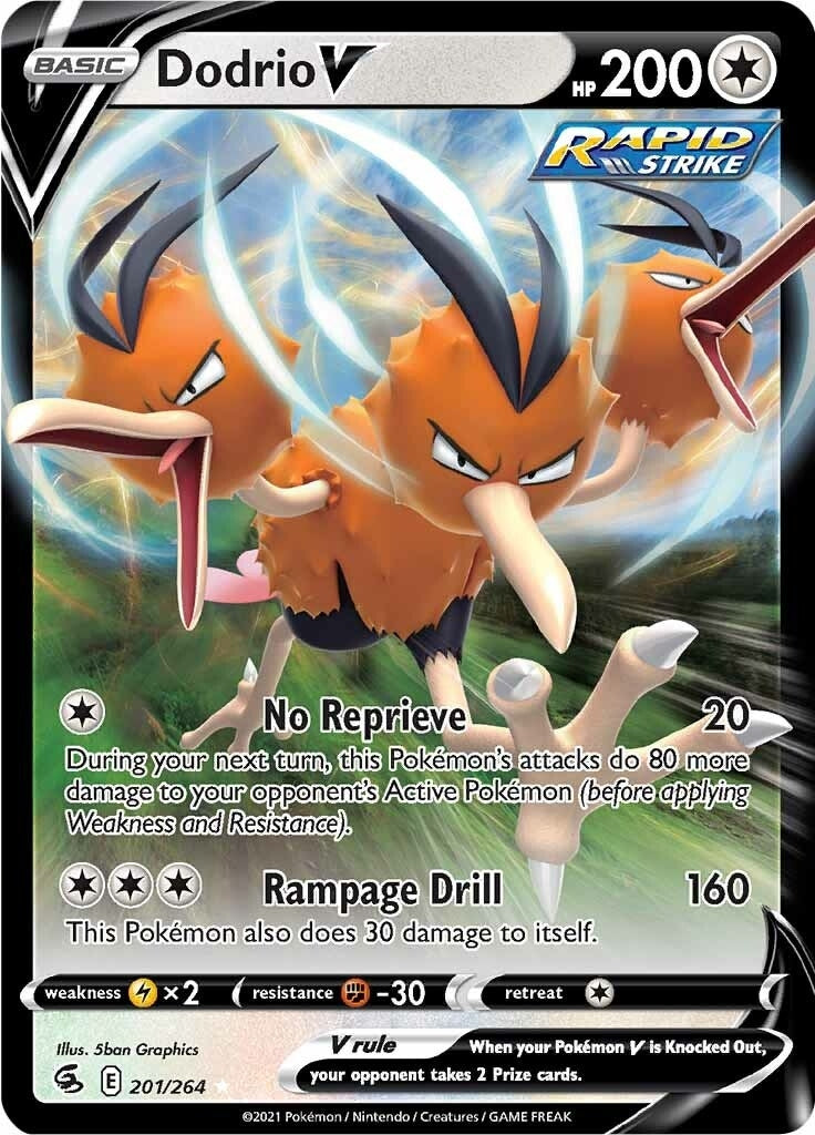 Image for Dodrio V (201/264) - Pokemon