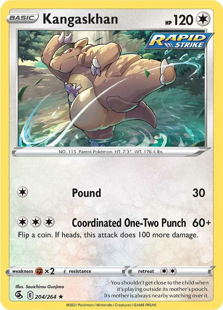 Image for Kangaskhan (204/264) - Pokemon