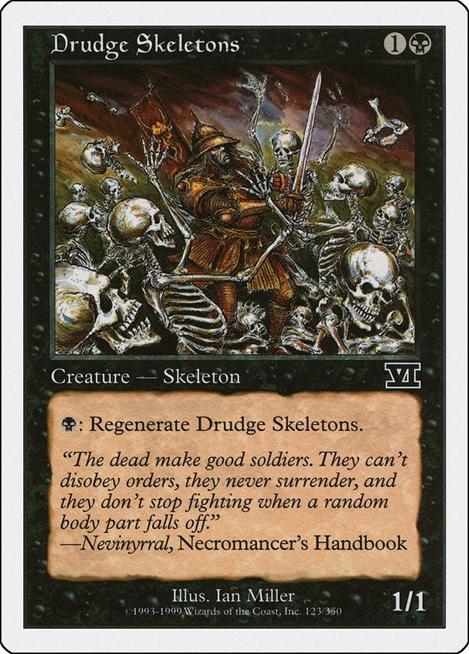 Image for Drudge Skeletons (123) - Magic: The Gathering