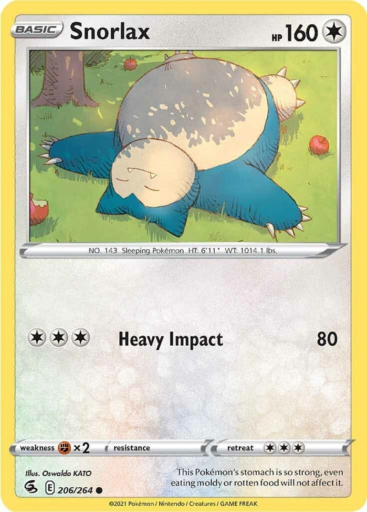 Image for Snorlax (206/264) - Pokemon