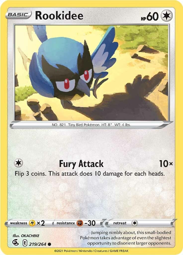 Image for Rookidee (219/264) - Pokemon