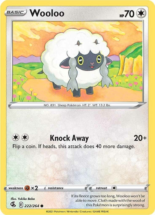 Image for Wooloo (222) (222/264) - Pokemon