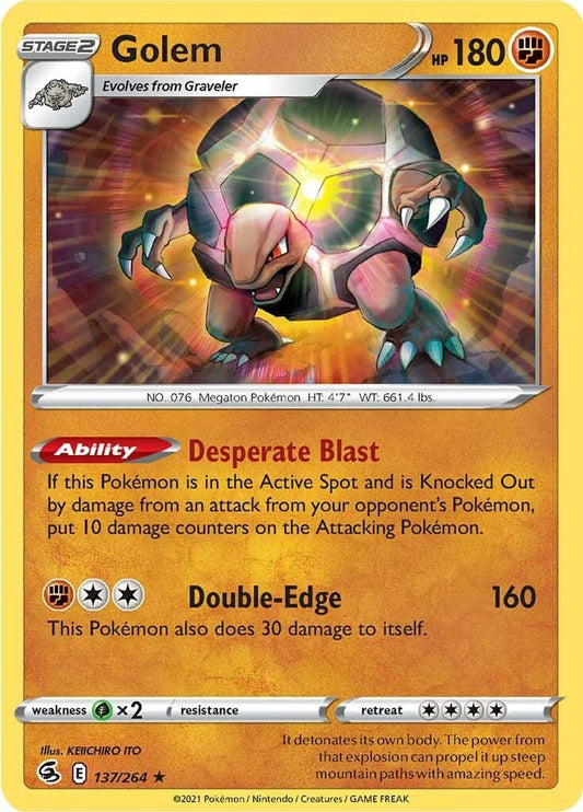Image for Golem (137/264) - Pokemon