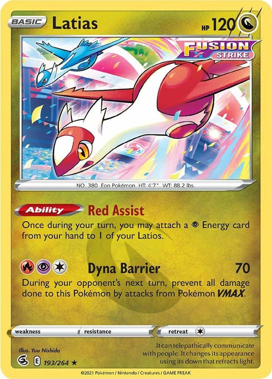Image for Latias (193/264) - Pokemon