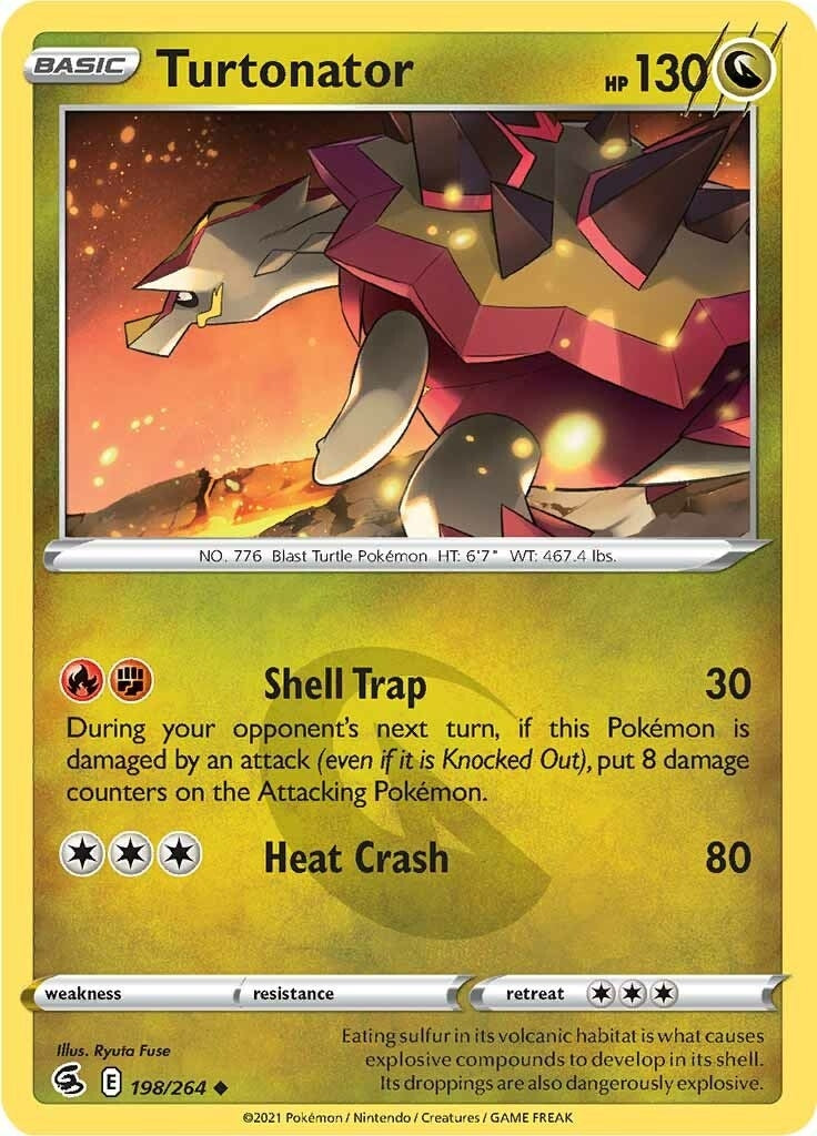 Image for Turtonator (198/264) - Pokemon