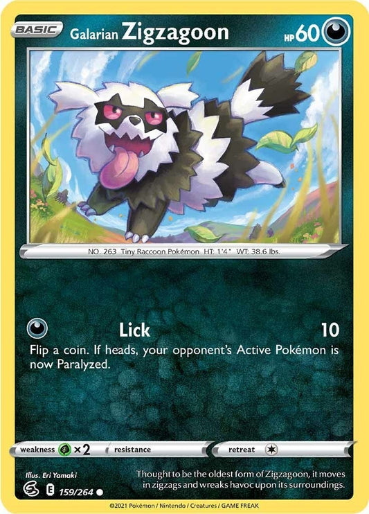 Image for Galarian Zigzagoon (159/264) - Pokemon