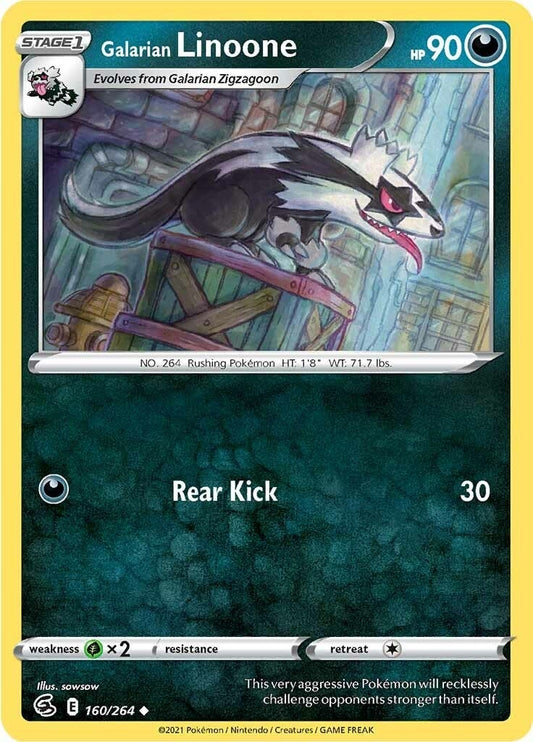 Image for Galarian Linoone (160/264) - Pokemon
