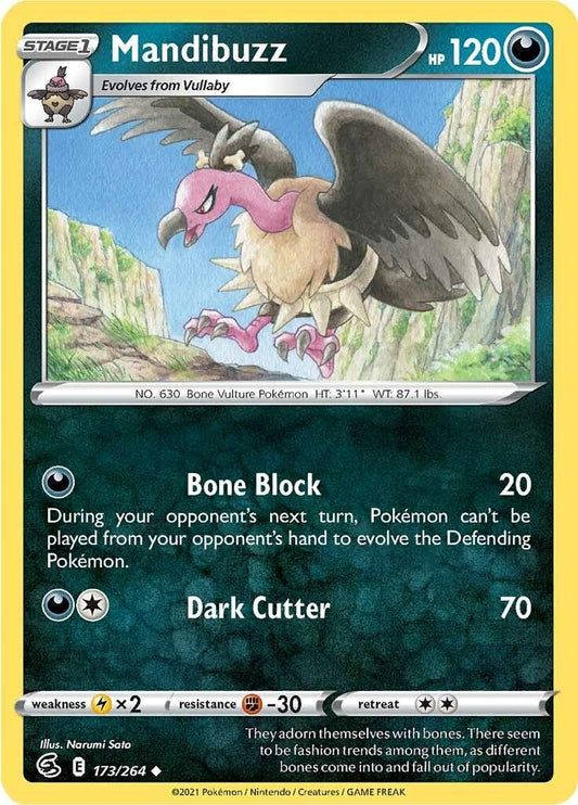Image for Mandibuzz (173/264) - Pokemon