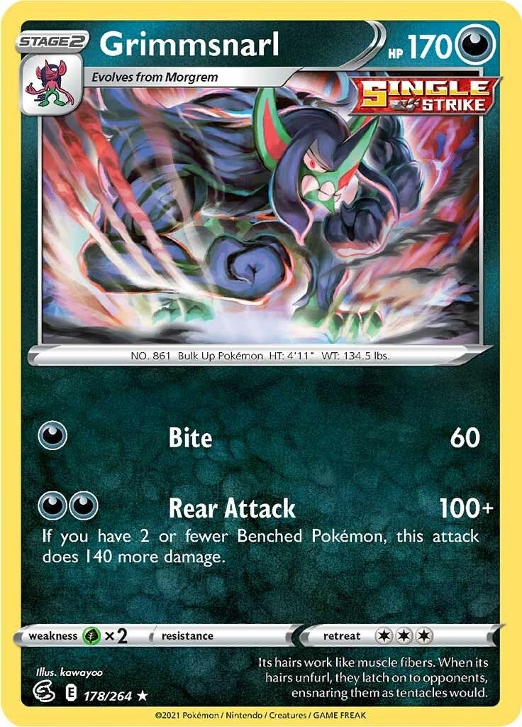 Image for Grimmsnarl (178/264) - Pokemon