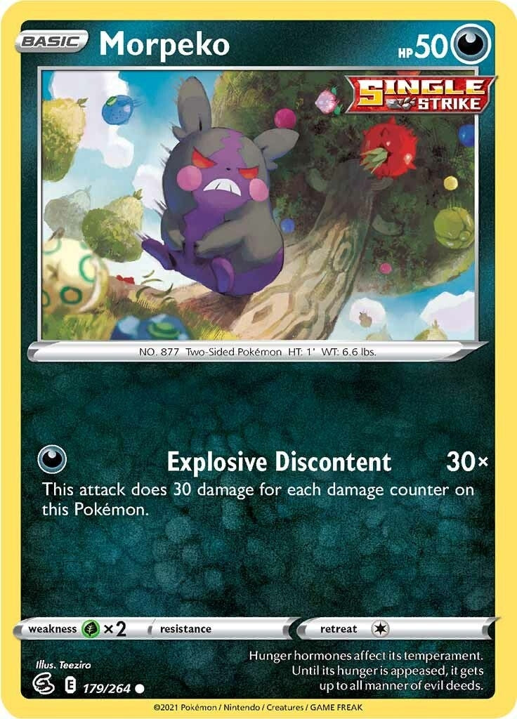 Image for Morpeko (179) (179/264) - Pokemon